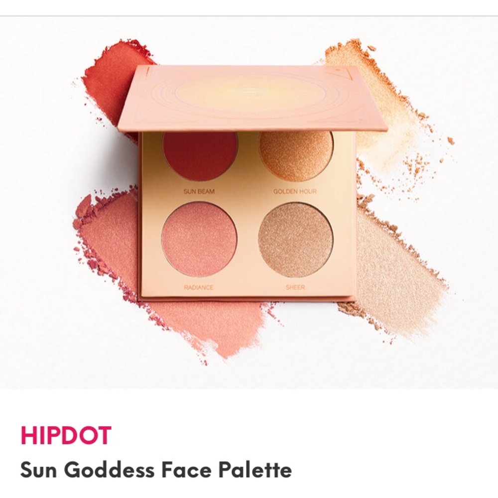 2/$15 Hipdot Sun Goddess Face Palette